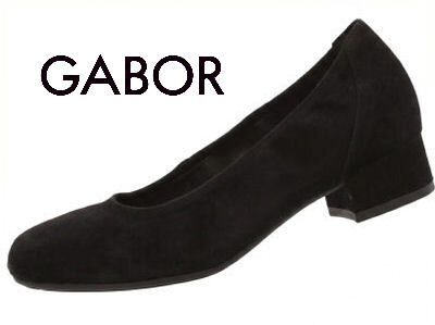 Greet Black Suede