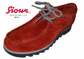 Soz Red Suede