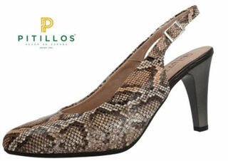Pollo Biege Snake Print