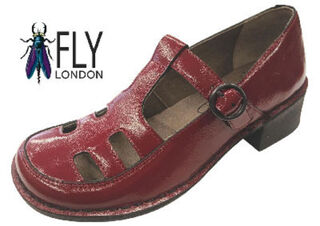 Flyemaf Burgandy Patent